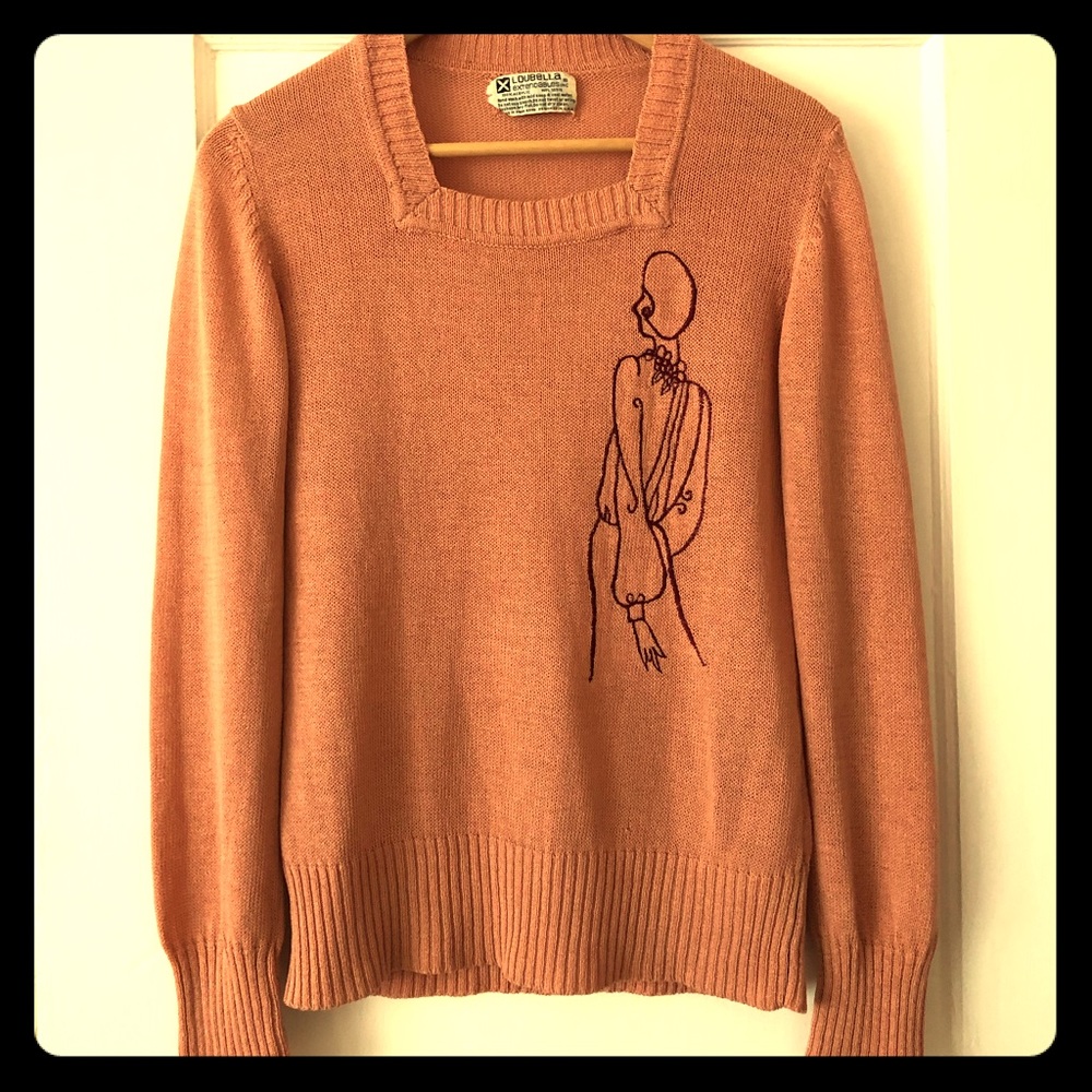 Lou Bella knit blouse